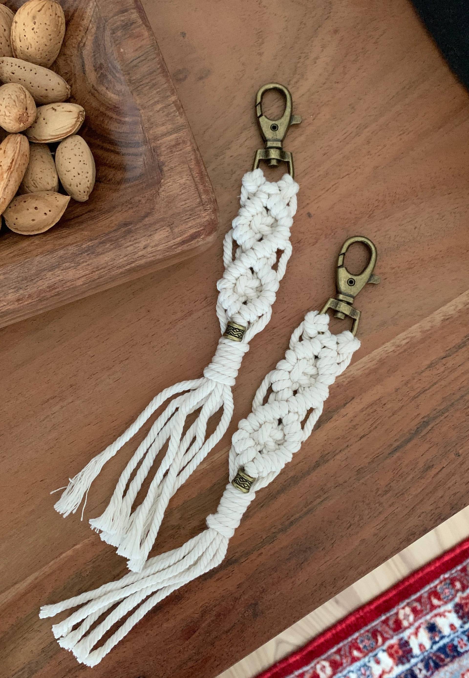 Makramee Schlüsselanhänger von elzemDecore