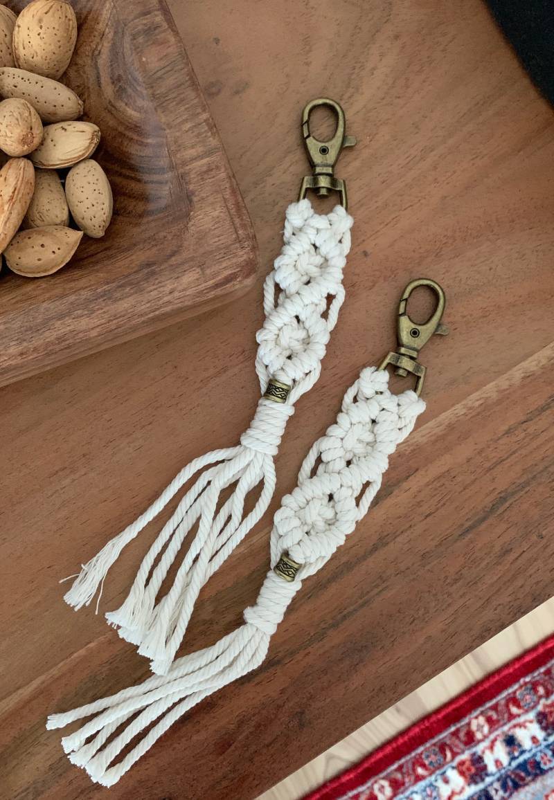 Makramee Schlüsselanhänger von elzemDecore