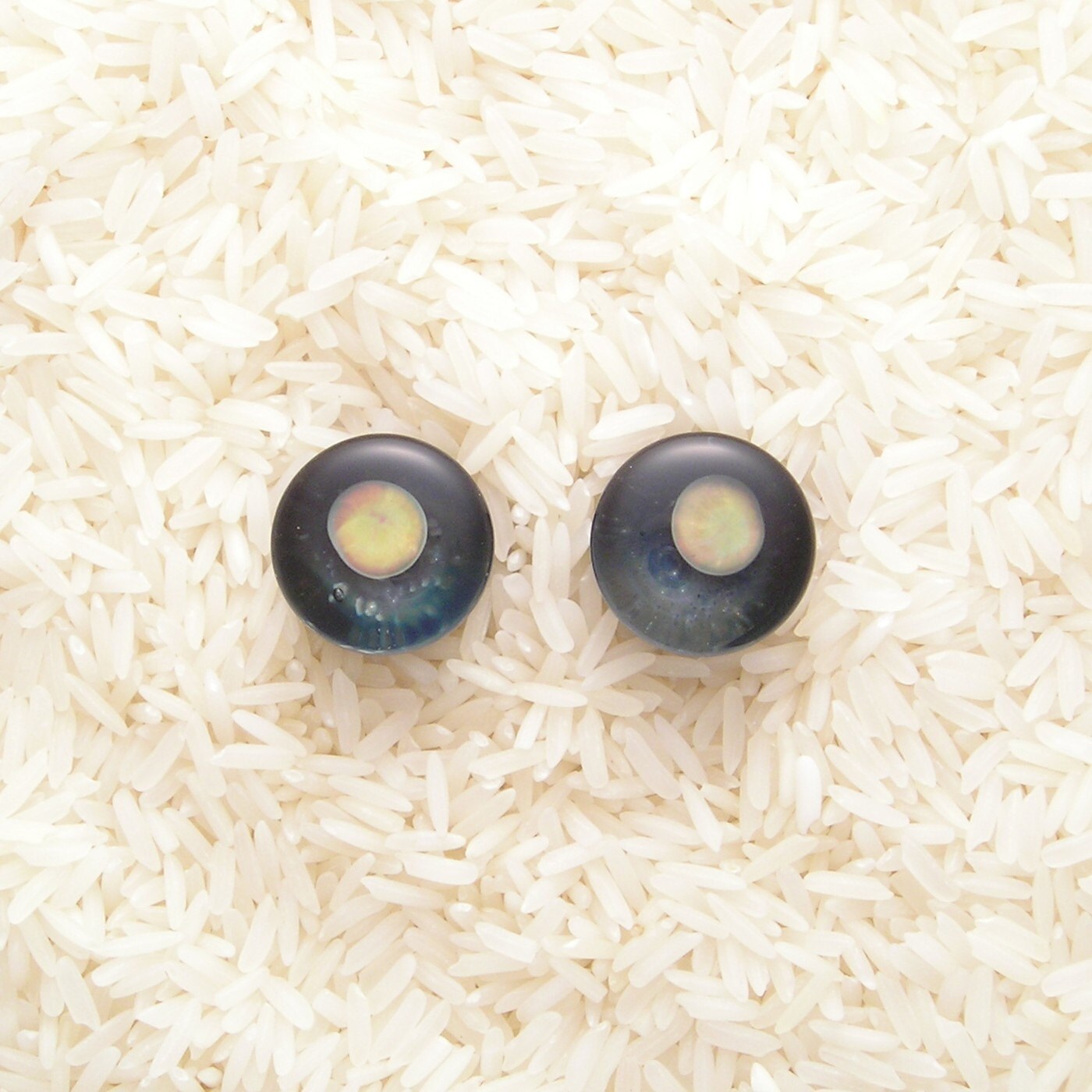 16mm Df Handgewickelt Borosilikatglas Planet Plugs von emblemglass