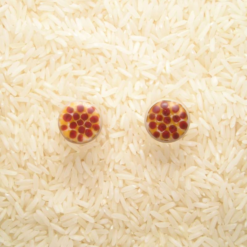 Emblem 13mm Stecker Df Handgewickelt Borosilikatglas-Peperoni-Pizza Emblem 13mm Stecker Df Handgewickelt Borosilikatglas-Peperoni-Pizza von emblemglass