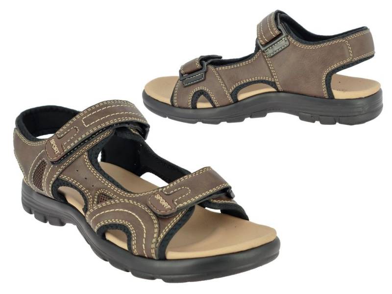 emeco Herren Sandalen Pantoffel Hausschuhe Sandaletten Schuhe Schnalle BC-4 Sandale von emeco