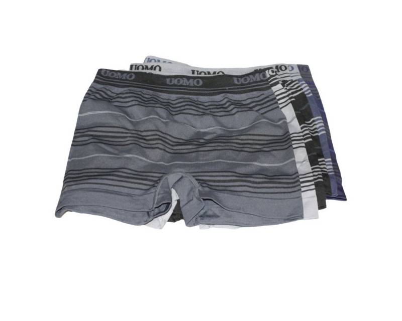 emeco Retro Boxer 6er Boxershorts Microfaser Herren Unterhose Unterwäsche Seamless von emeco