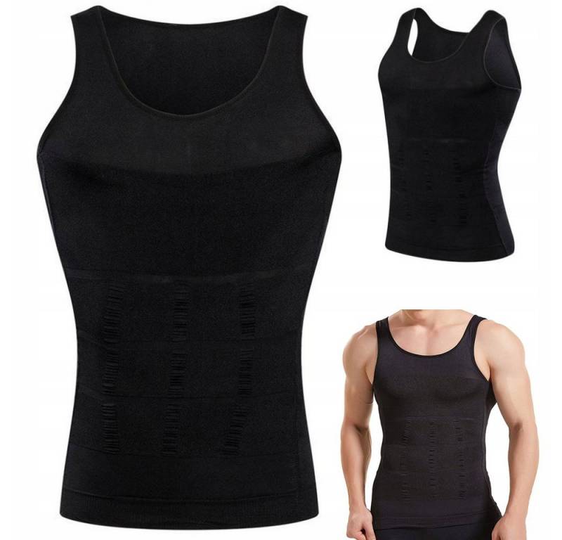 emeco Shapinghemd Herren Shapewear Unterhemd Bauchweg Shirt Figurformend Shapinghemd von emeco