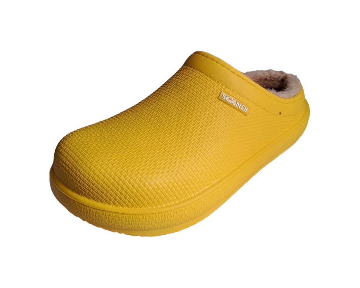 emeco Warmfutter Damen Clogs Gartenschuhe Pantoletten 17-S6 Clog von emeco