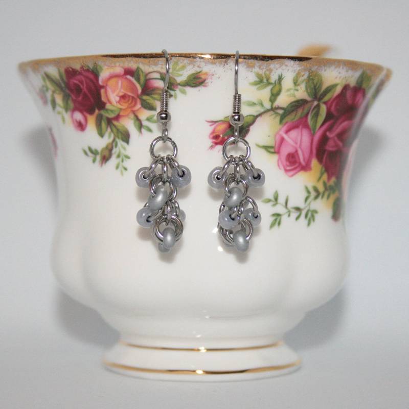 Beeren Ohrringe Edelstahl Hypoallergene Brombeeren Maulbeeren Brunia von emeraldbluerose