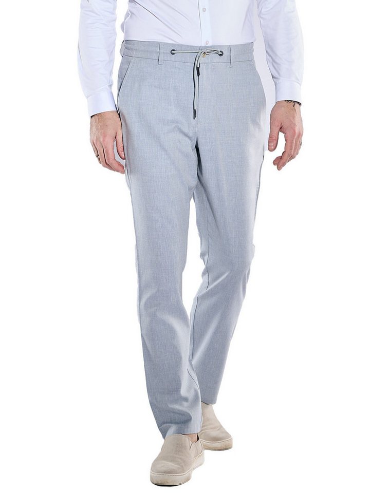 emilio adani Anzughose emilio adani Herren Anzug-Hose slim fit, Hellblau von emilio adani