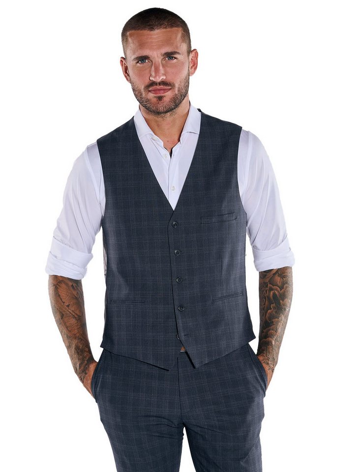 emilio adani Anzugweste emilio adani Herren Sakko-Weste slim fit, Indigoblau von emilio adani