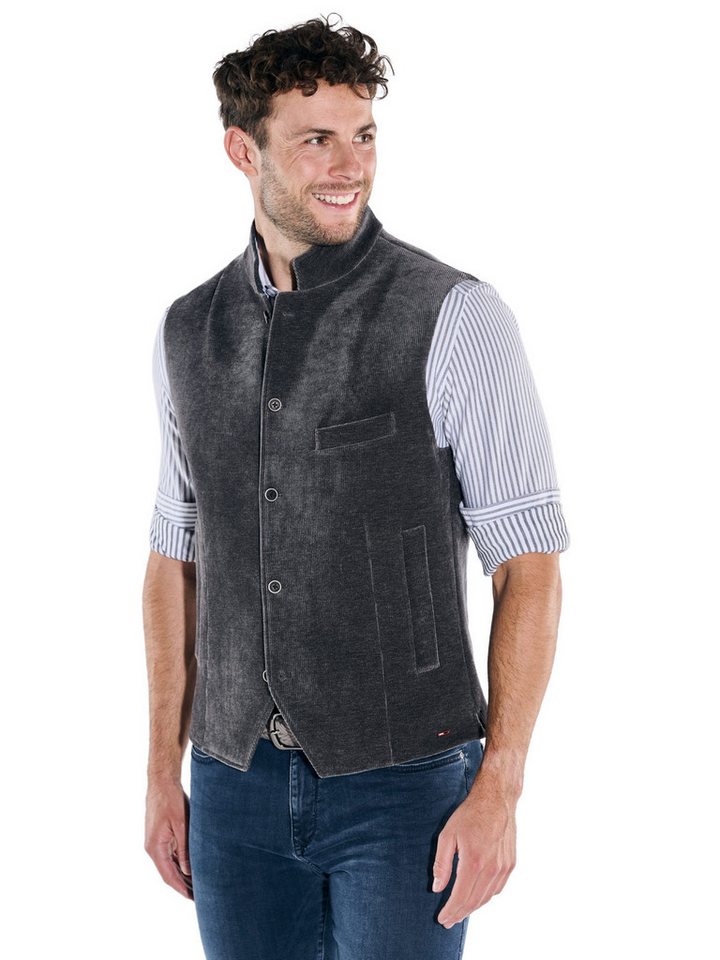 emilio adani Anzugweste emilio adani Herren Sakkoweste, Dunkelbraun von emilio adani