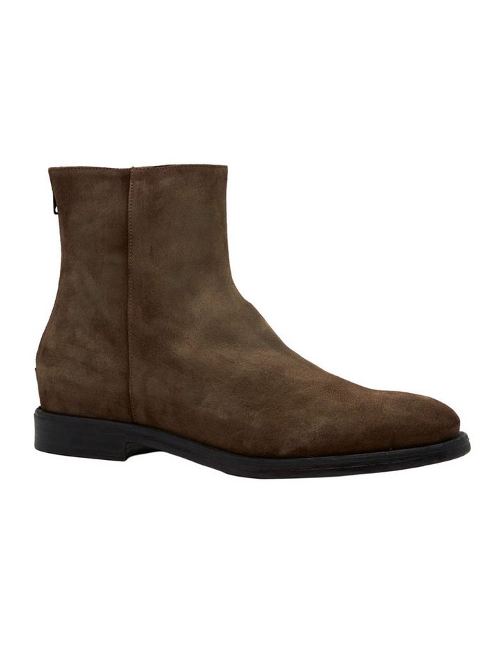 emilio adani emilio adani Herren Boots mit Reißverschluss, Braunbeige Schnürboots von emilio adani