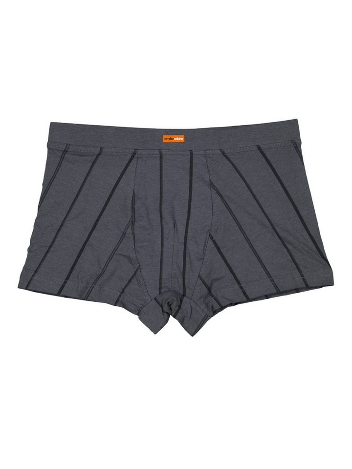 emilio adani Boxershorts emilio adani Herren Boxershorts gemustert, Anthrazit von emilio adani