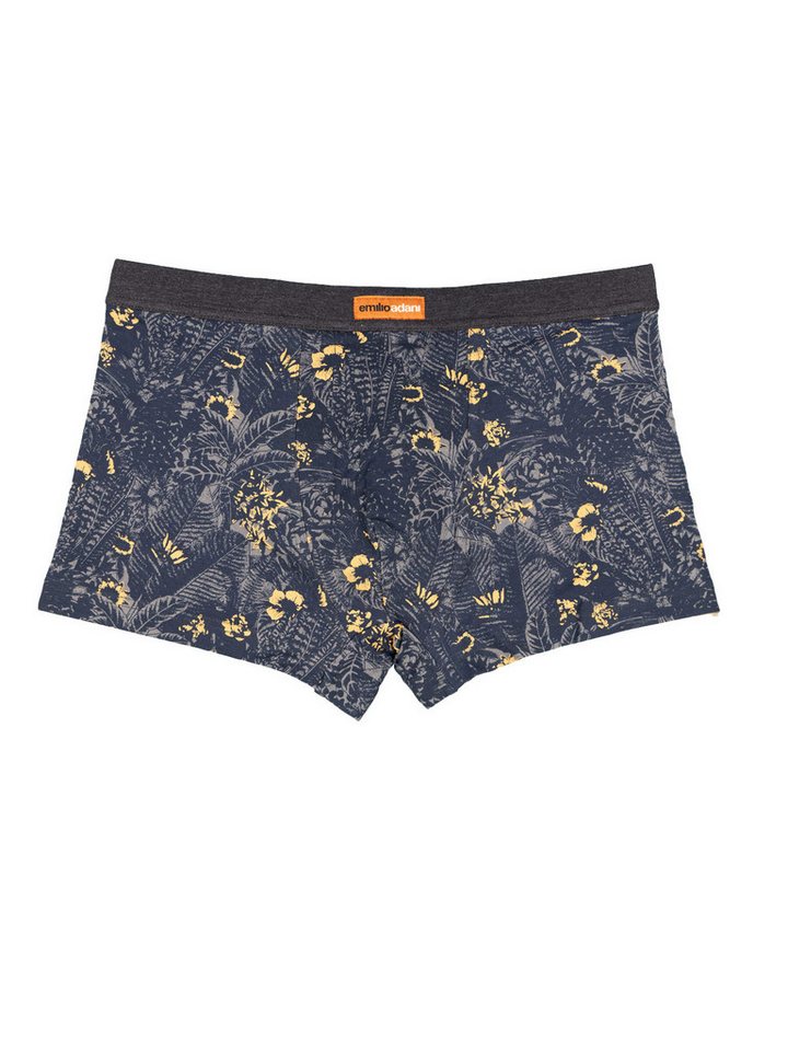 emilio adani Boxershorts emilio adani Herren Boxershorts gemustert, Orange von emilio adani