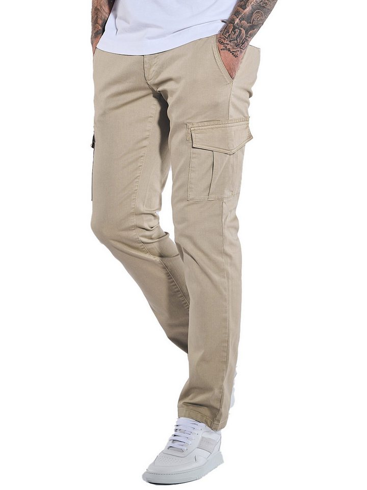 emilio adani Cargohose emilio adani Herren Cargo-Hose regular, Beige von emilio adani