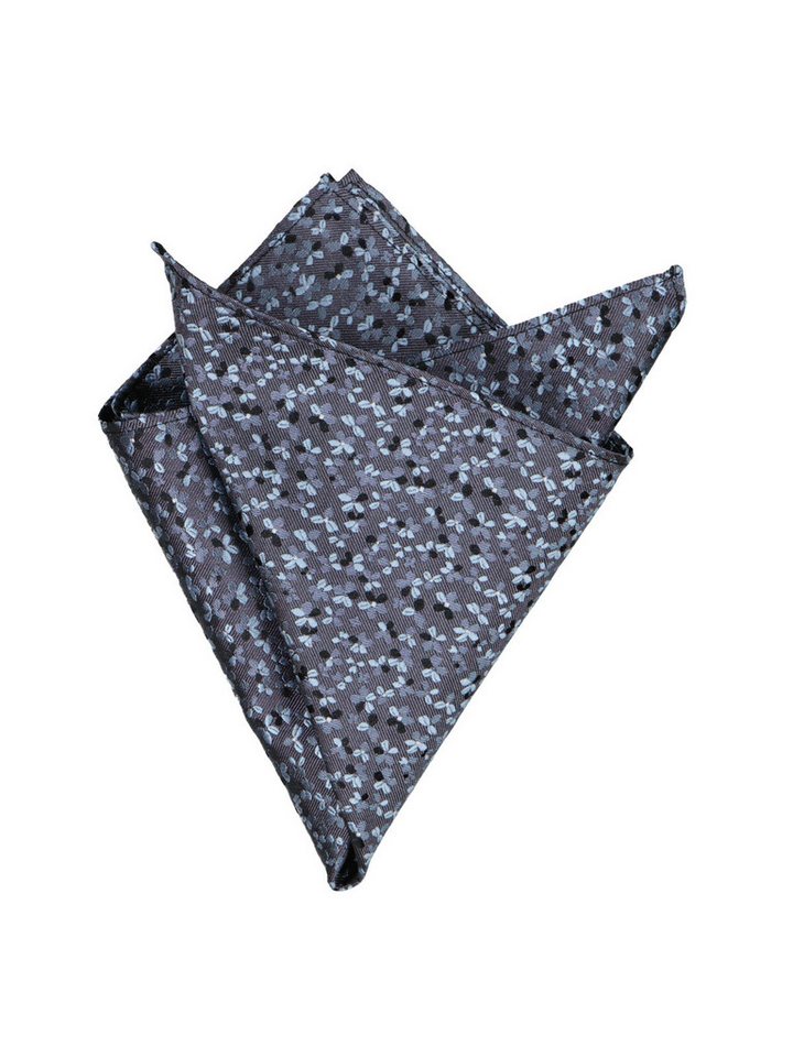 emilio adani Einstecktuch emilio adani Herren Einstecktuch gemustert, Dunkelgrau von emilio adani