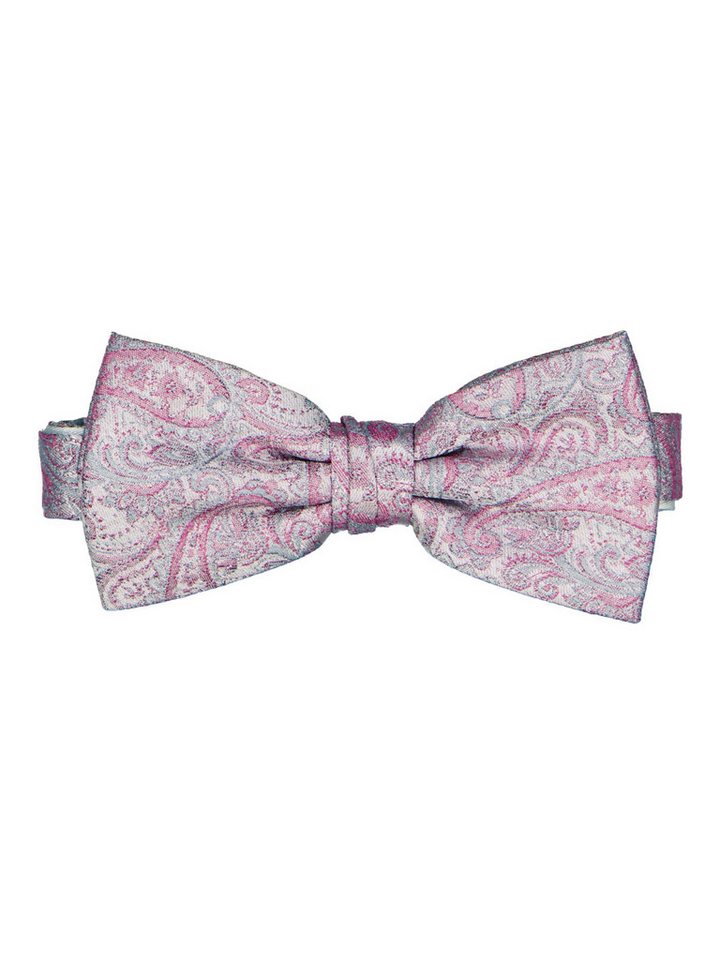 emilio adani Fliege emilio adani Herren Fliege strukturiert, Rosa von emilio adani