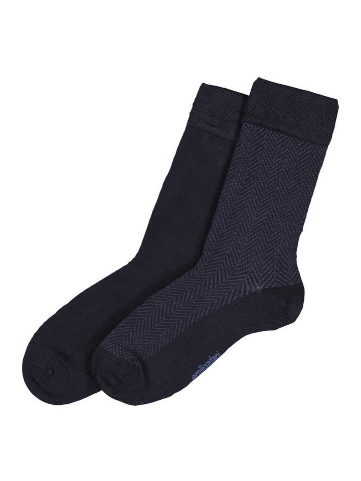 emilio adani Freizeitsocken Socke uni von emilio adani
