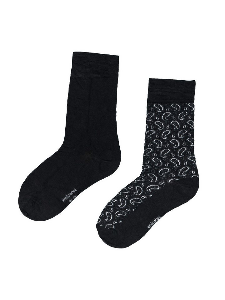 emilio adani Freizeitsocken emilio adani Herren Socken, Schwarz von emilio adani