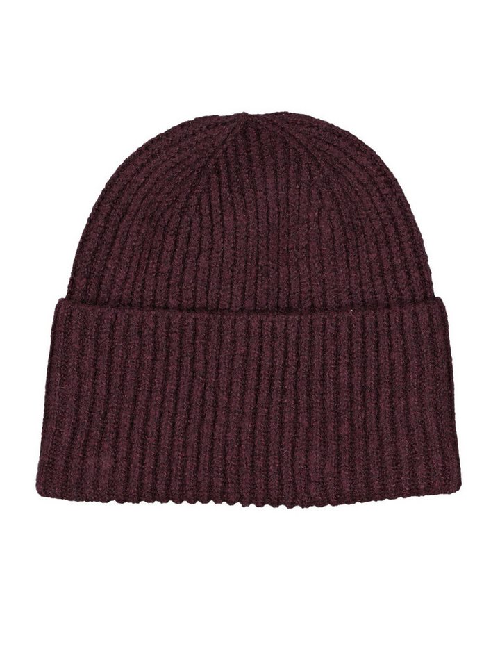 emilio adani Halstuch emilio adani Herren Mütze strukturiert, Bordeaux von emilio adani