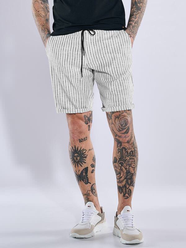 emilio adani Herren Bermuda regular Beige uni von emilio adani