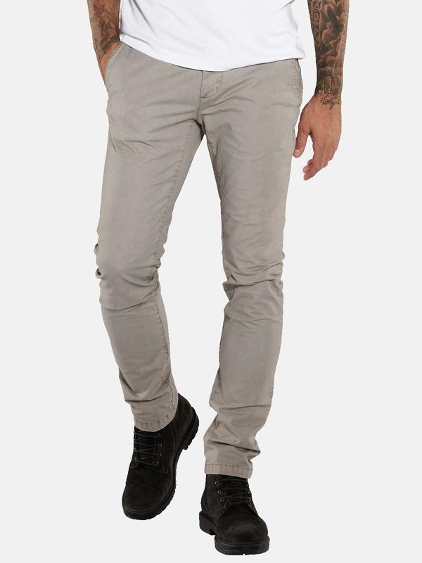 emilio adani Herren Chino slim fit beige uni von emilio adani