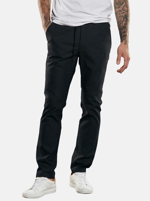 emilio adani Herren Chino slim fit grau uni von emilio adani