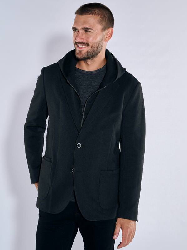 emilio adani Herren Freizeit-Sakko slim fit Schwarz uni emilio adani Herren Freizeit-Sakko slim fit Schwarz uni von emilio adani