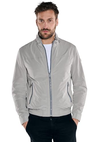 emilio adani Herren Herren Übergangsjacke regular, 36500, 36500, Naturweiss in Größe 58 von emilio adani