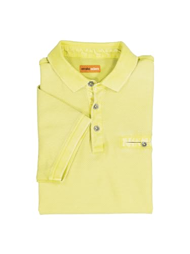 emilio adani Herren Herren Polo-Shirt strukturiert, 37082, 37082, Gelb in Größe XXL emilio adani Herren Herren Polo-Shirt strukturiert, 37082, 37082, Gelb in Größe XXL von emilio adani