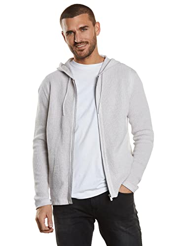 emilio adani Herren Herren Strickjacke strukturiert, 34317, 34317, Sand in Größe XXL von emilio adani