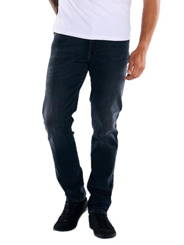 emilio adani Herren Herren Super-Stretch-Jeans Slim fit, 35501, 35501, Saphirblau in Größe 32/32 von emilio adani