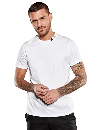 emilio adani Herren Herren T-Shirt Regular, 35102, 35102, Reinweiss in Größe 3XL von emilio adani