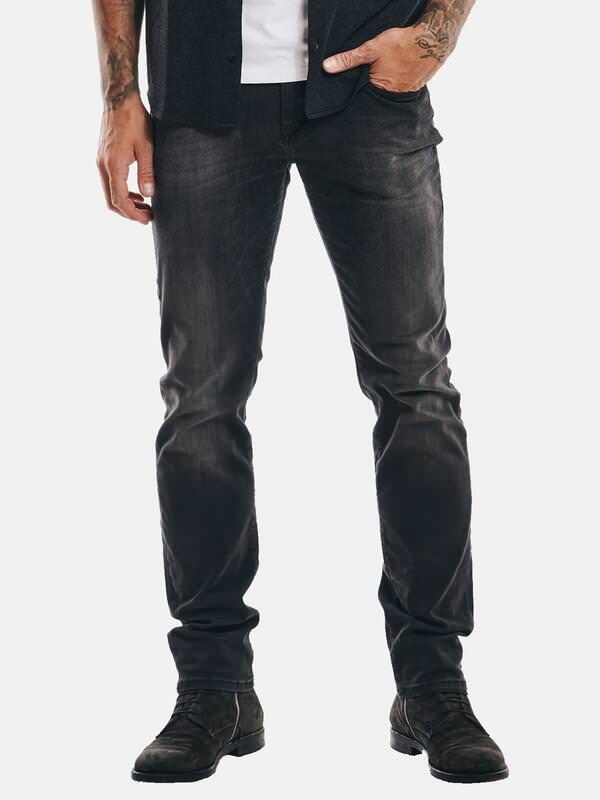 emilio adani Herren Super-Stretch Jeans Slim Fit Grau uni emilio adani Herren Super-Stretch Jeans Slim Fit Grau uni von emilio adani
