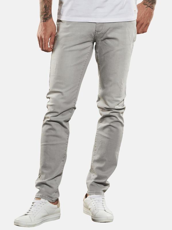 emilio adani Herren Super-Stretch-Jeans slim fit Grau uni emilio adani Herren Super-Stretch-Jeans slim fit Grau uni von emilio adani