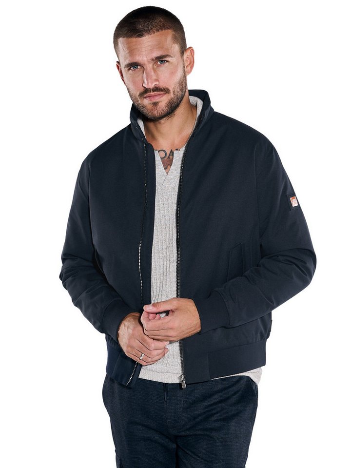 emilio adani Kurzjacke emilio adani Herren Blouson-Jacke regular, Saphirblau von emilio adani
