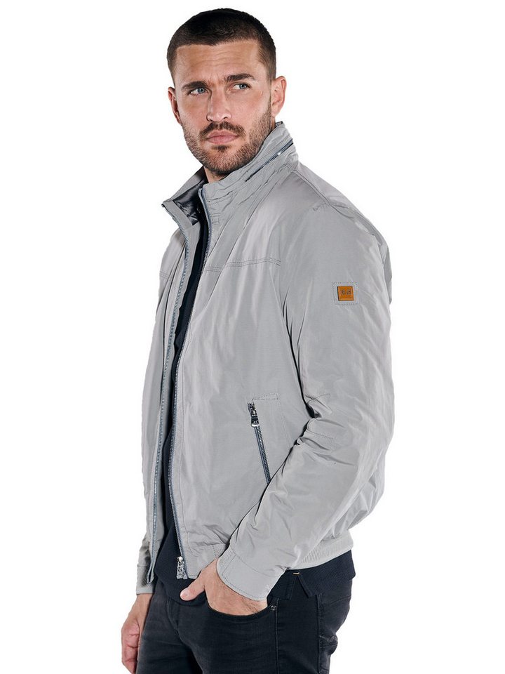 emilio adani Kurzjacke emilio adani Herren Übergangsjacke regular, Beige von emilio adani