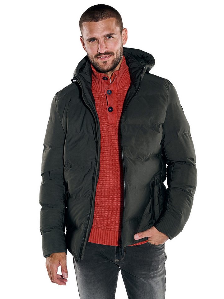 emilio adani Kurzjacke emilio adani Herren Steppjacke slim fit, Oliv emilio adani Kurzjacke emilio adani Herren Steppjacke slim fit, Oliv von emilio adani