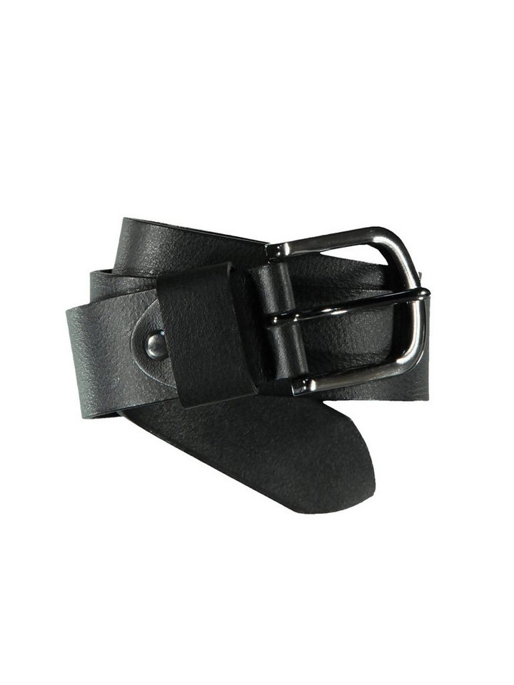 emilio adani Ledergürtel emilio adani Herren Ledergürtel sportiv, Schwarz von emilio adani