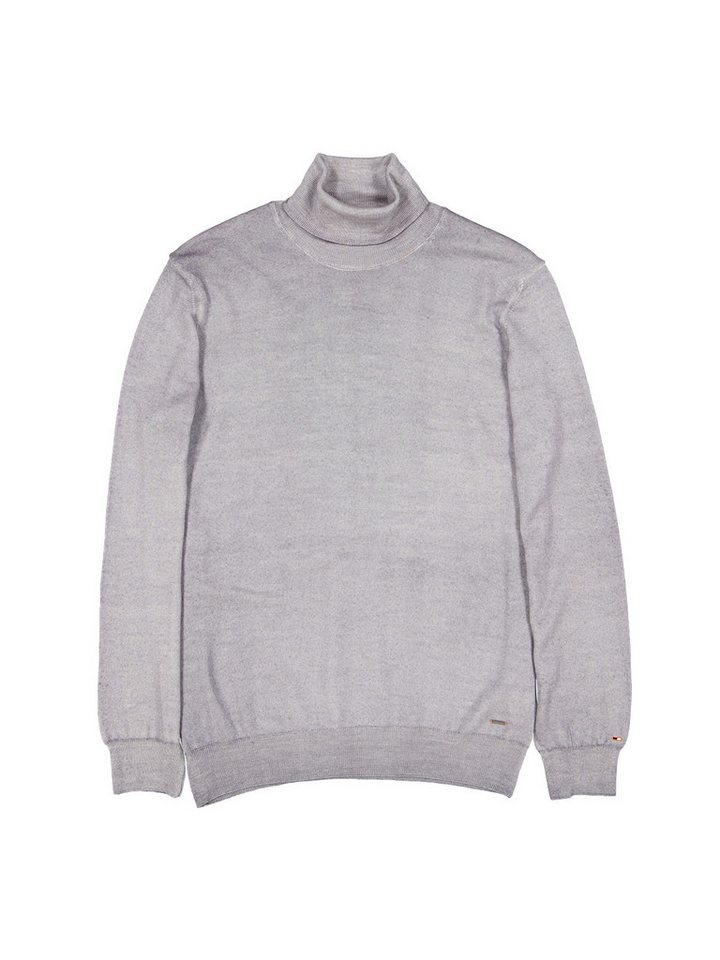 emilio adani Rollkragenpullover emilio adani Herren Pullover mit Rollkragen, Silbergrau von emilio adani