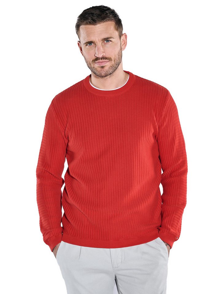emilio adani Rundhalspullover Pullover regular von emilio adani