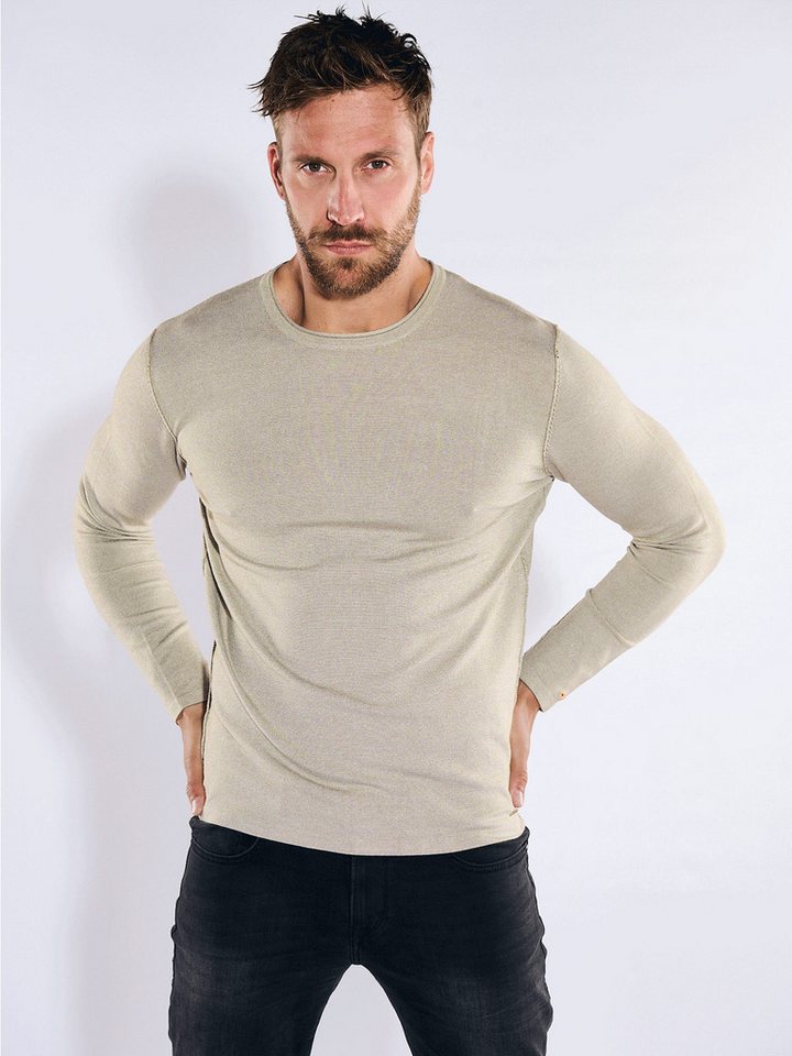 emilio adani Rundhalspullover Pullover uni von emilio adani