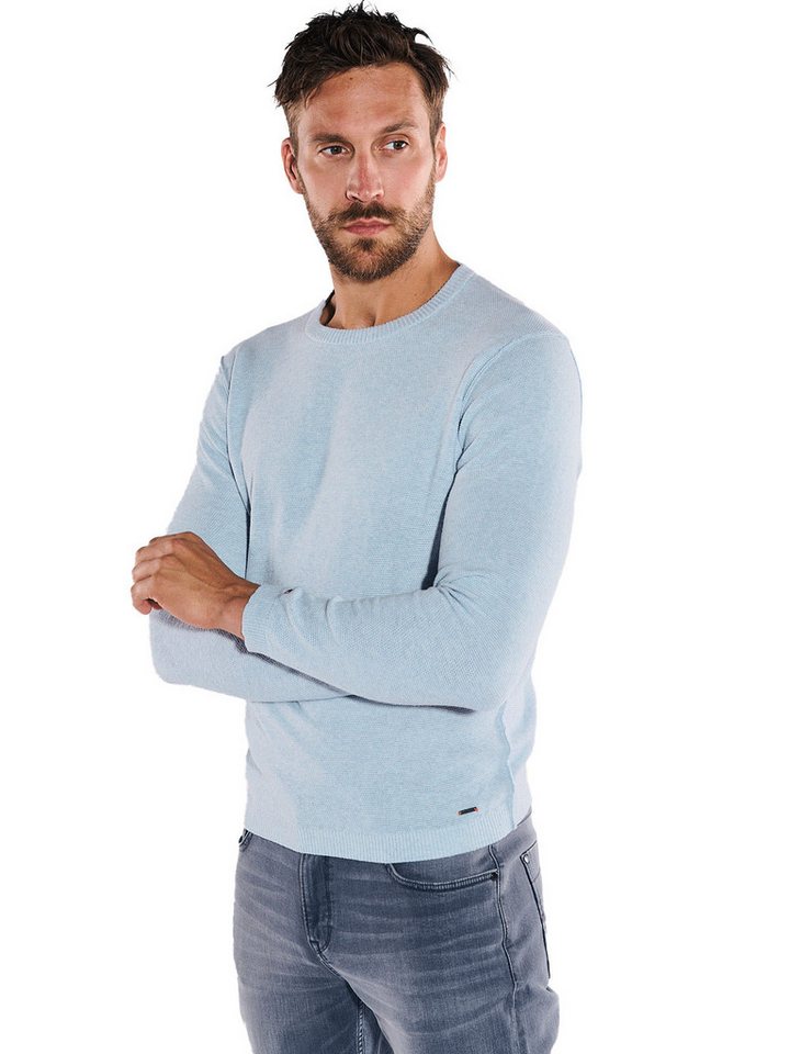 emilio adani Rundhalspullover Pullover uni von emilio adani