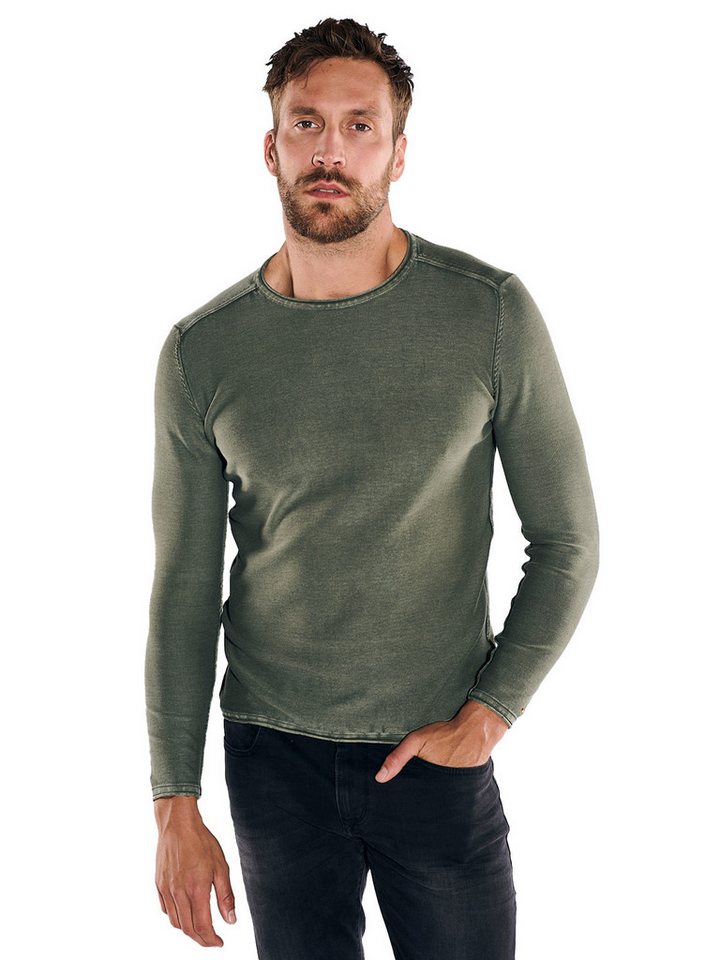 emilio adani Rundhalspullover Pullover uni von emilio adani