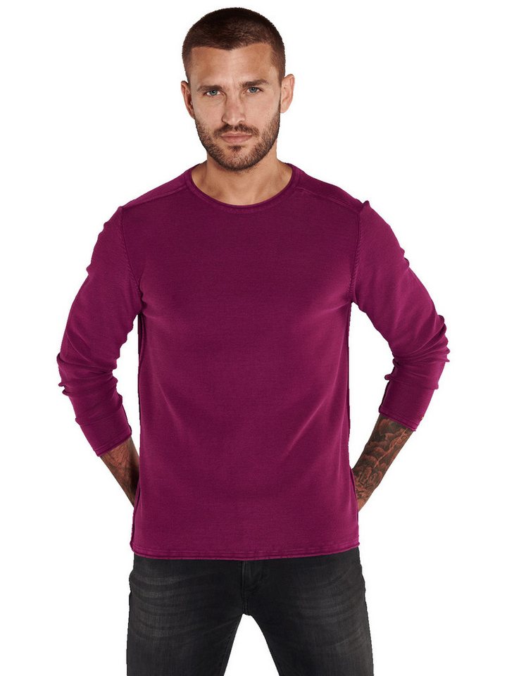 emilio adani Rundhalspullover Pullover uni von emilio adani