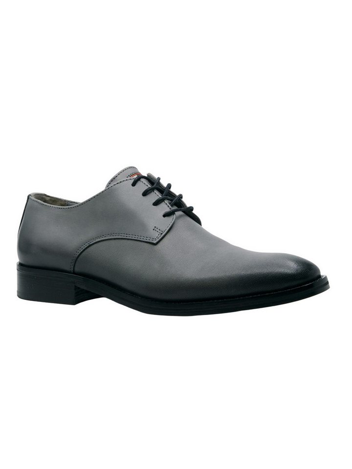 emilio adani emilio adani Herren Business-Schuh aus Leder, Grau Schnürschuh von emilio adani