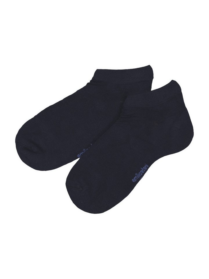emilio adani Sneakersocken emilio adani Herren Sneaker-Socke uni, Marineblau von emilio adani