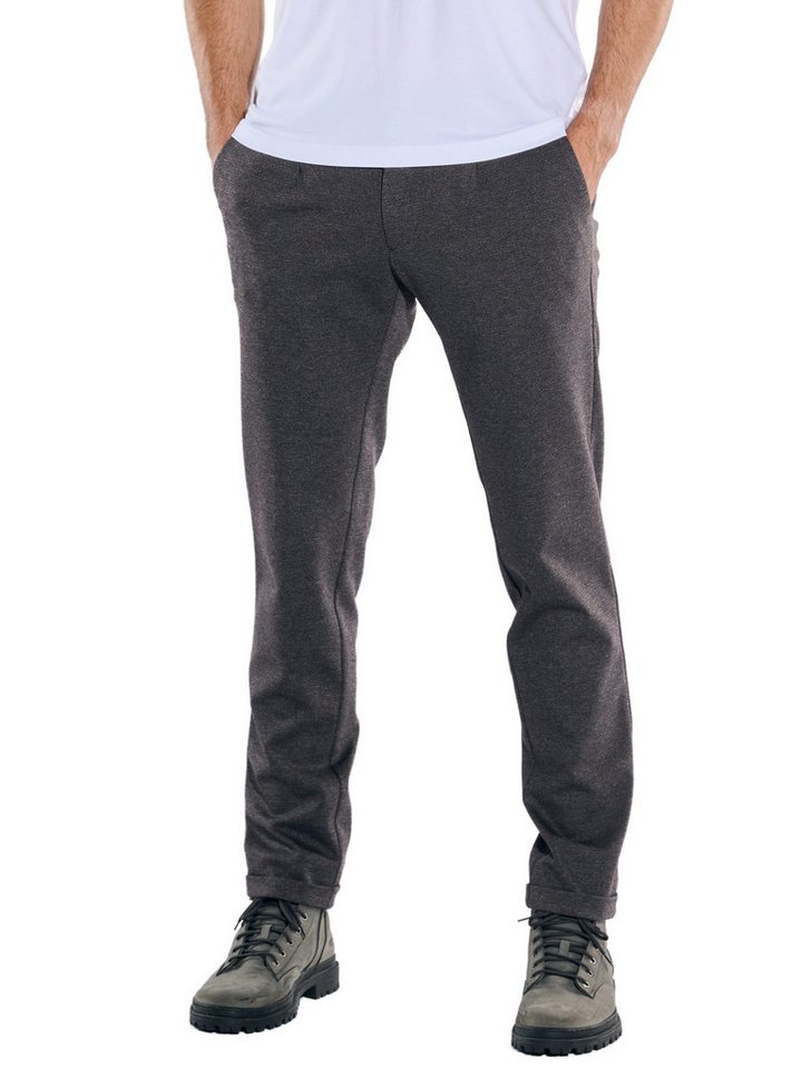 emilio adani Stoffhose emilio adani Herren Hose, Anthrazit von emilio adani