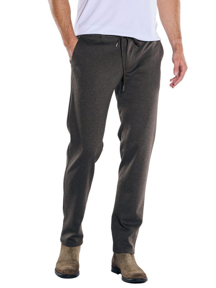 emilio adani Stoffhose emilio adani Herren Hose, Dunkelbraun von emilio adani