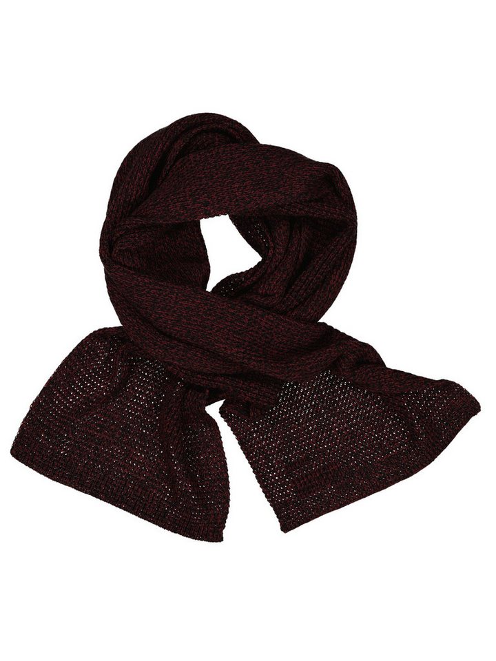 emilio adani Strickschal emilio adani Herren Schal uni, Rot von emilio adani