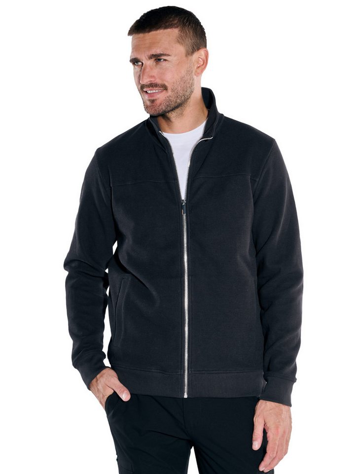 emilio adani Sweatjacke Sweatjacke strukturiert von emilio adani