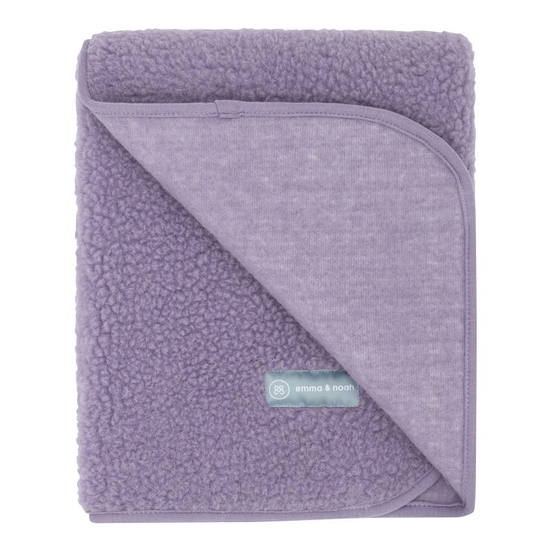 Emma & Noah Babydecke Merinowolle-Teddy 75x95 cm von emma & noah