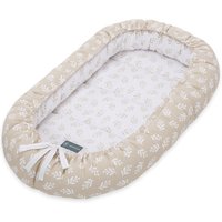 emma & noah Kuschelnest Floral Sand von emma & noah